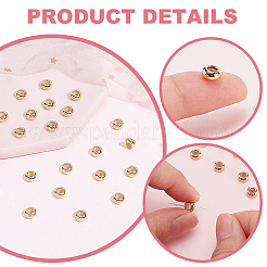 Латунные бусины&nbsp;KK-GO0002-01G-02