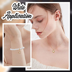 8шт латунные микропаве прозрачные кубические циркониевые подвески&nbsp;KK-BBC0005-61