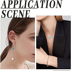 60 шт. 5 цвета 304 нержавеющая сталь эмалированные соединительные звенья&nbsp;STAS-PH0001-38