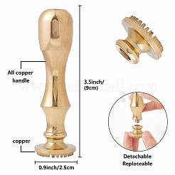 Набор штампов из латунной глины&nbsp;DIY-WH0576-001