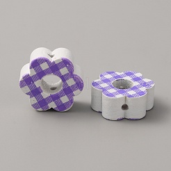 Деревянные бусины с пасхальной тематикой WOOD-WH0002-23D