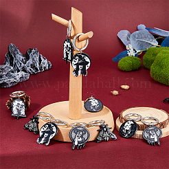 Печатные акриловые подвески&nbsp;HJEW-AB00226