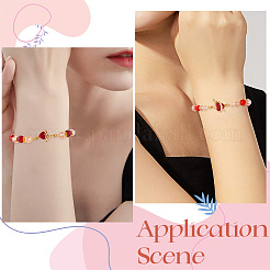 6 шт. 2 стиля латунный огнеупорный кирпич кубический цирконий роза сердце с мечом/священное сердце Иисуса соединительные подвески&nbsp;KK-BBC0020-10