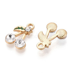 Подвески из сплава и страза&nbsp;ENAM-S119-025C