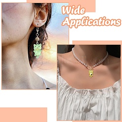 70шт 7 цвета светящиеся прозрачные подвески из смолы&nbsp;FIND-CJ0004-53