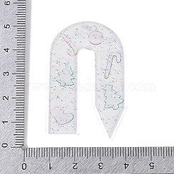 Акриловые подвески на рождественскую тематику&nbsp;OACR-Q100-06A