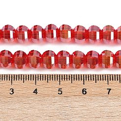 Гальванизируйте прозрачное стекло бисер нитей&nbsp;EGLA-B011-08A-AB01