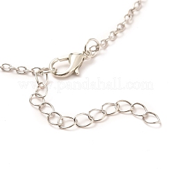 Наборы ожерелий с подвесками в форме сердца из сплава&nbsp;NJEW-B081-08B