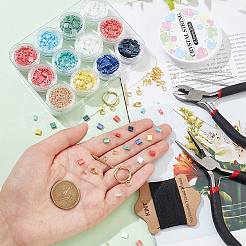 Набор для самостоятельного изготовления ожерелья из плитки&nbsp;DIY-NB0007-98