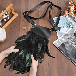 Ножны для ограждения из искусственной кожи и перьев&nbsp;AJEW-WH0314-233