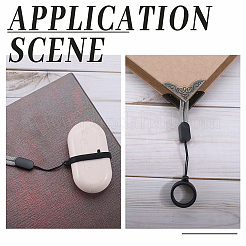 5 шт. двухцветный полиэстеровый ремешок на шею&nbsp;DIY-GF0008-16