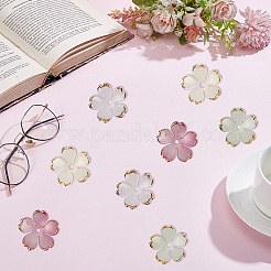 200шт 4 цвета акриловые колпачки для бусин&nbsp;OACR-PA0001-14