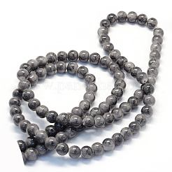 Выпечка роспись стекла круглый шарик нити DGLA-Q019-8mm-66