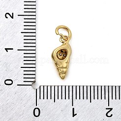 Латунные микро проложить кубического циркония подвески&nbsp;KK-C134-23A-G