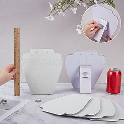 Бархатные ожерелья в форме бюста&nbsp;ODIS-WH0043-159A