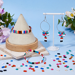 480шт 16 цвета непрозрачные акриловые бусины&nbsp;OACR-DC0001-42