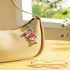 8 шт. 2 стиля застежек для брелка из нержавеющей стали 304&nbsp;STAS-LP0002-23