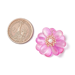 Прозрачные стеклянные подвески&nbsp;PALLOY-MZ00723-06