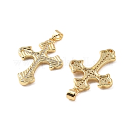 Латунные микро проложить кубического циркония подвески&nbsp;KK-R229-10G-D