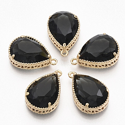 Граненые подвески стекла&nbsp;GLAA-T010-016A