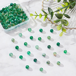 Натуральные полосатые агатовые / полосатые агатовые бусинки&nbsp;G-OC0003-56B-03