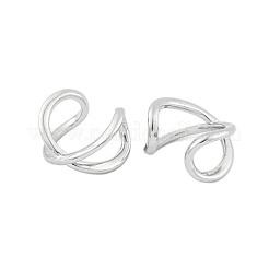 Латунные серьги-каффы для женщин&nbsp;EJEW-P278-01P