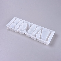 Diy word смех силиконовые Молды&nbsp;DIY-K017-05