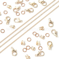 Наборы для изготовления латунных удлинителей/концевых цепей своими руками&nbsp;DIY-FS0005-61RG