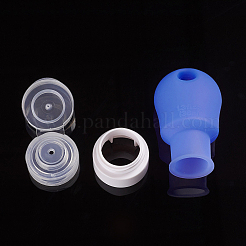 Портативные силиконовые дорожные бутылки&nbsp;LS-MRMJ-WH0060-05D