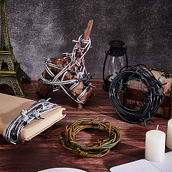 4 шт. 4 цвета пластика для Хэллоуина с железом внутри&nbsp;KY-GA0001-40