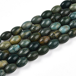 Нити бусин из натурального нефрита шушан&nbsp;G-N346-02B-03