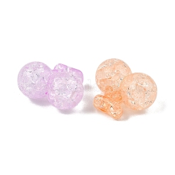 Прозрачных бусин акриловые треск&nbsp;MACR-K361-22