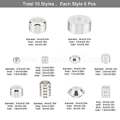 60шт 10 стильные латунные бусины&nbsp;KK-SC0002-62