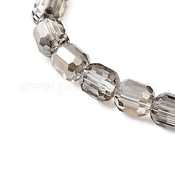 Стеклянные бусины с гальваническим покрытием &nbsp;GLAA-G112-07J