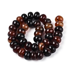 Окрашенные естественный агат бисер пряди&nbsp;G-T144-26B