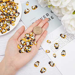 400 шт. 2-х видов деревянных кабошонов&nbsp;WOOD-AR0001-11