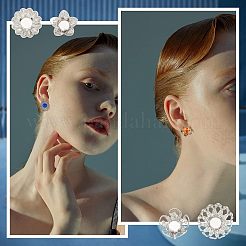 30 шт. 3 шт. фурнитура для сережек-гвоздиков из нержавеющей стали 304&nbsp;STAS-UN0031-93