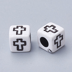 Ремесло стиль акриловые бусины&nbsp;MACR-Q226-01D