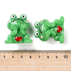 Мультяшные милые фигурки лягушек из смолы 3d&nbsp;LS-RESI-Z024-01C