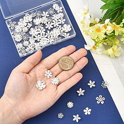 60 шт. 10 стиля латунных бусин&nbsp;KK-BBC0021-14