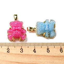 Кулон с дружескими смолами&nbsp;RESI-G086-04G