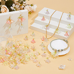 Подвески из акрила и жемчуга-ракушки&nbsp;PALLOY-FH00052