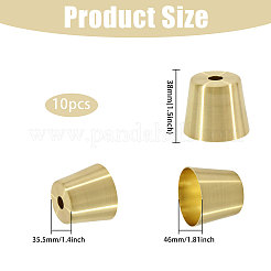 Защитные чашки для ножек железного стола&nbsp;AJEW-WH0816-416A-G