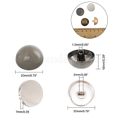 Кнопки сплава хвостовиком BUTT-NB0001-13