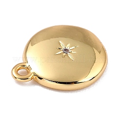 Латунные микро проложить кубического циркония подвески&nbsp;LS-ZIRC-I054-13G-03