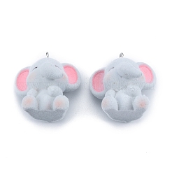 Подвески из непрозрачной смолы&nbsp;LS-X-RESI-G047-21