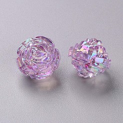 Прозрачные акриловые бусины&nbsp;TACR-S154-31C-935