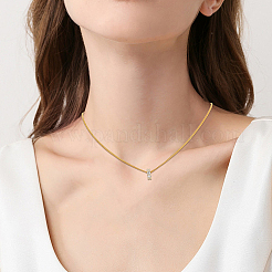 12 шт. латунные кубические циркониевые европейские бусины&nbsp;ZIRC-BBC0003-56