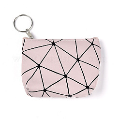 Кошельки из искусственной кожи с треугольным узором&nbsp;AJEW-N003-16