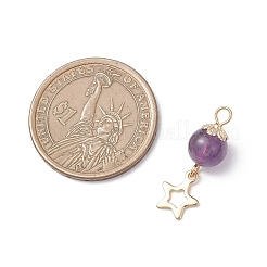 3шт подвески из натуральных смешанных драгоценных камней&nbsp;PALLOY-JF04756